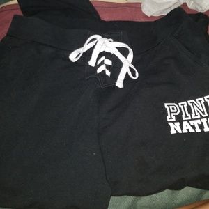 VS Pink leggings/sweatpants